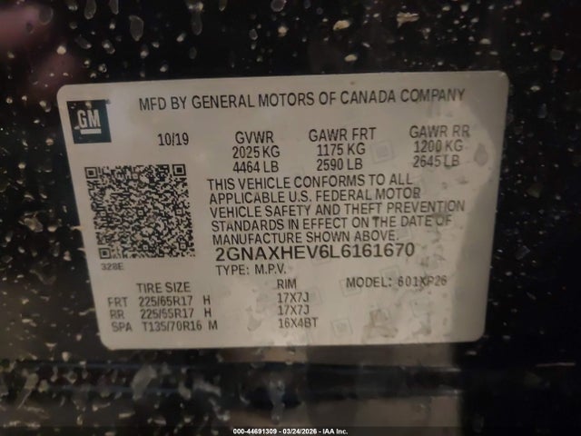 Chevrolet Equinox Fwd Ls