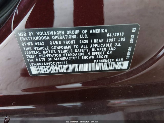 Volkswagen Passat 2.0l Tdi Se