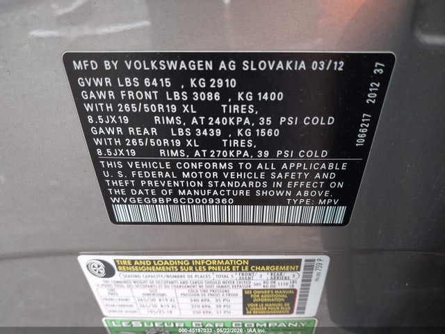 Volkswagen Touareg
