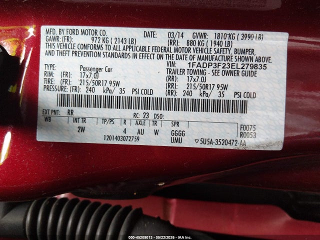 Ford Focus Se