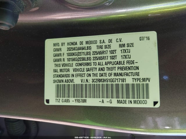 Honda CR-V Ex