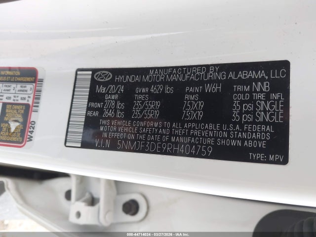 Hyundai TUCSON Sel