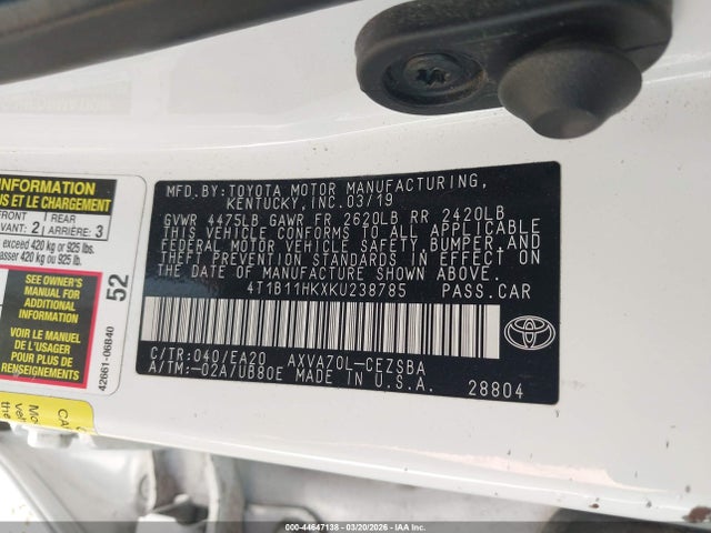 Toyota Camry Se