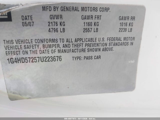 Buick Lucerne Cxl