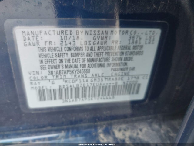 Nissan Sentra S