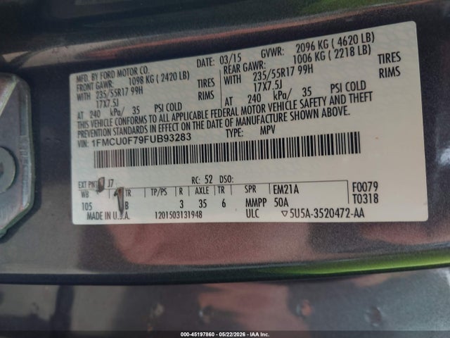 Ford Escape S