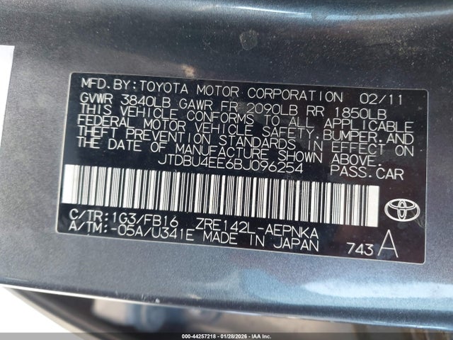 Toyota Corolla Le