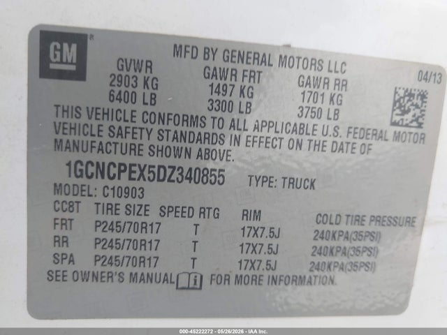 Chevrolet Silverado 1500 Work Truck