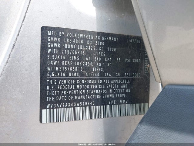 Volkswagen Tiguan S
