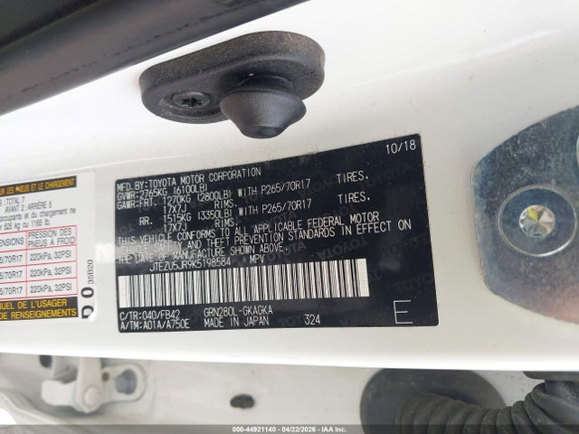 Toyota 4Runner Sr5