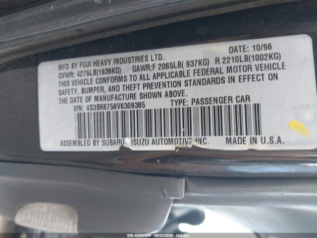 Subaru Legacy Gt