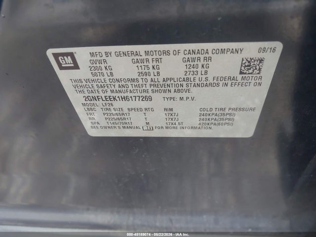 Chevrolet Equinox Ls