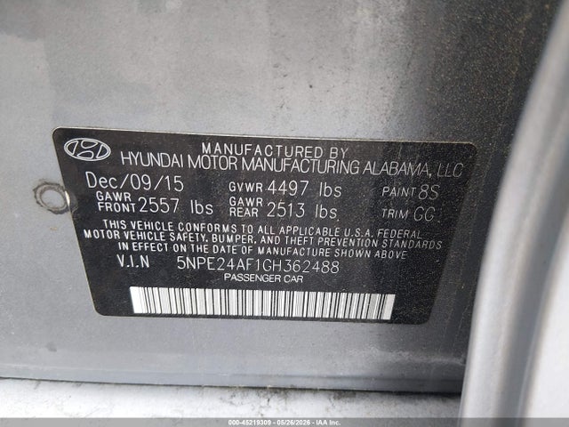 Hyundai SONATA Se
