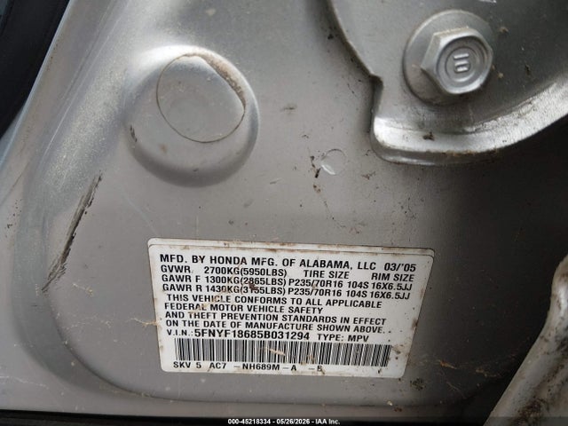 Honda Pilot Ex-l