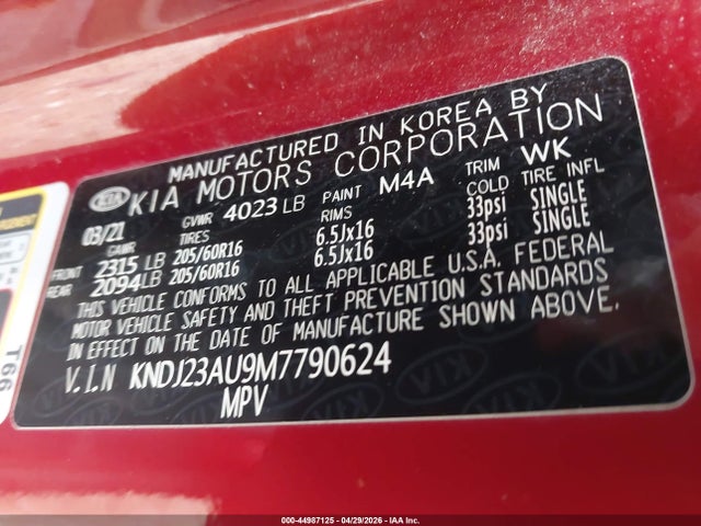 Kia Soul Lx