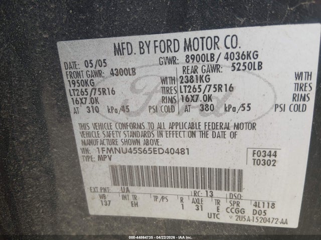 Ford Excursion Eddie Bauer