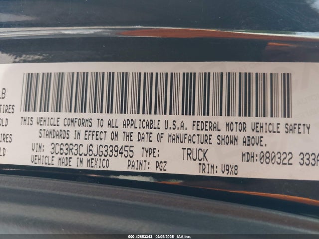 Ram 3500 Tradesman  4x4 6'4 Box