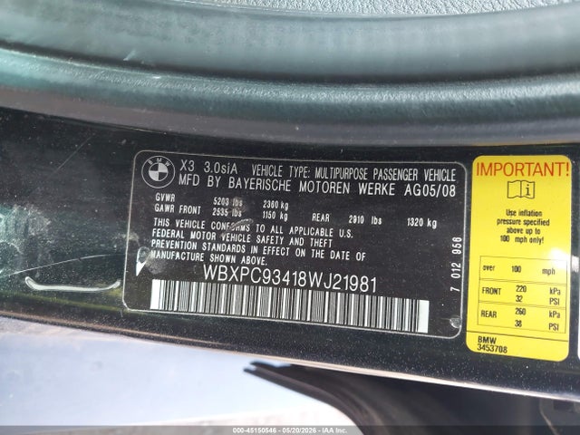 BMW X Series 3.0si