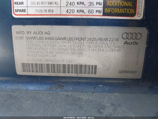 Audi A3 2.0t