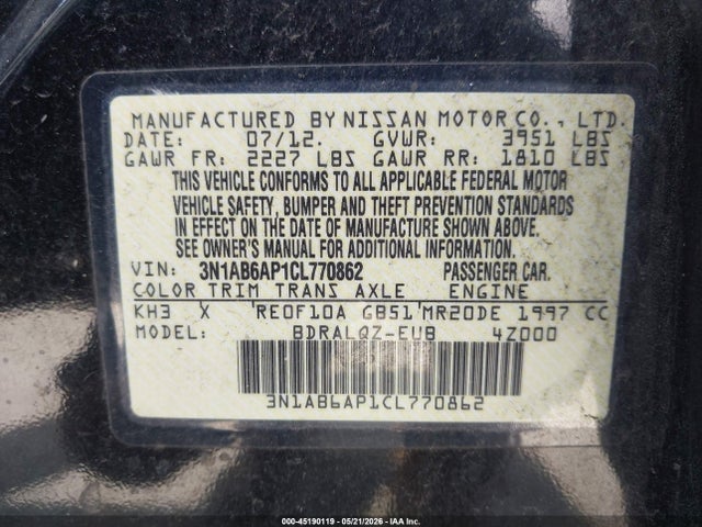 Nissan Sentra 2.0