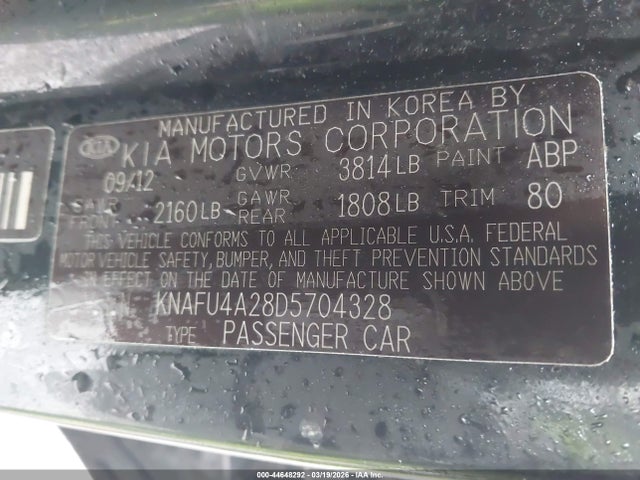 Kia Forte Ex