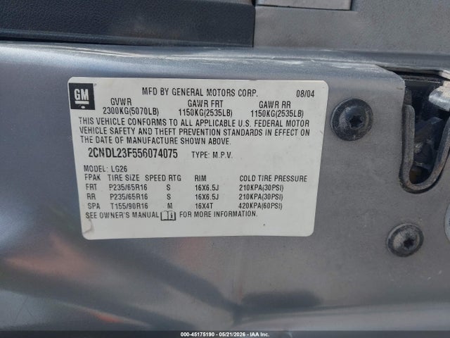 Chevrolet Equinox Ls