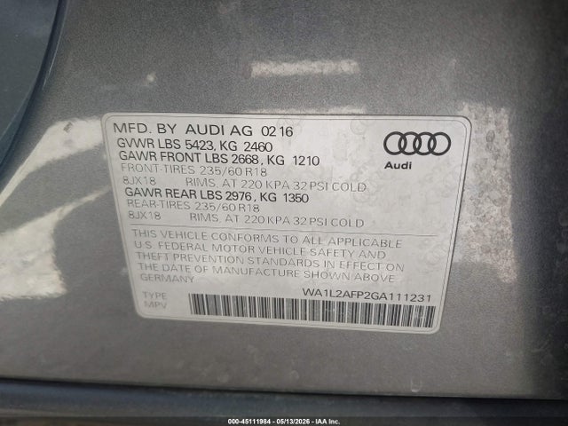 Audi Q5 2.0t Premium