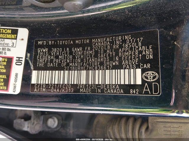 Toyota Corolla Se