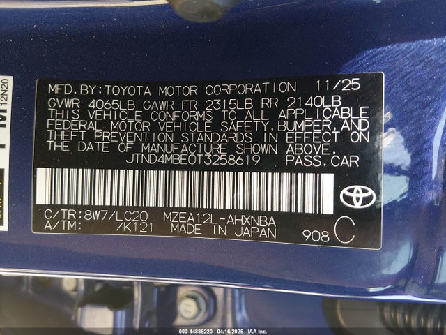 Toyota Corolla Se