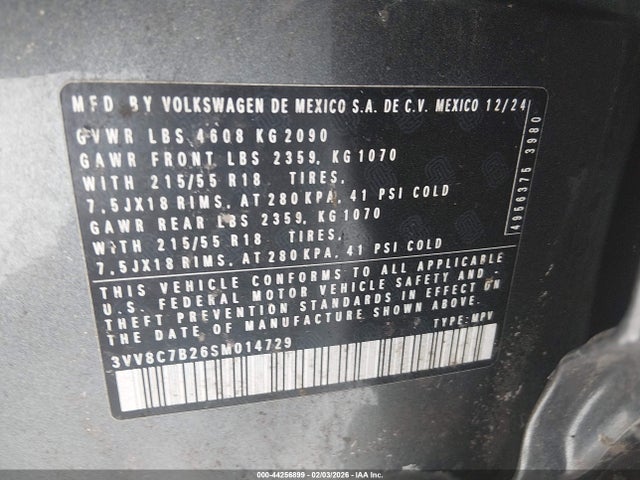 Volkswagen Taos 1.5t S