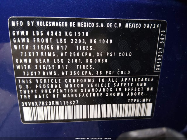 Volkswagen Taos 1.5t S