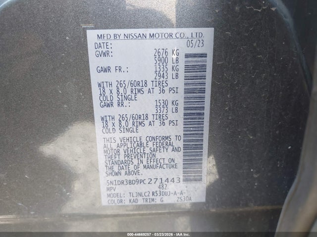 Nissan Pathfinder Rock Creek 4wd