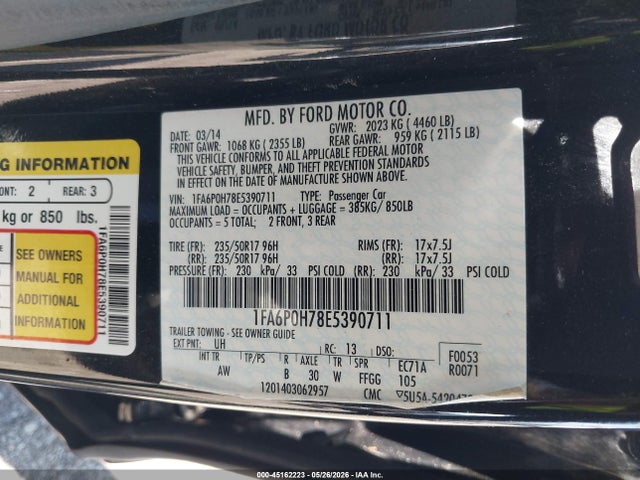 Ford Fusion Se