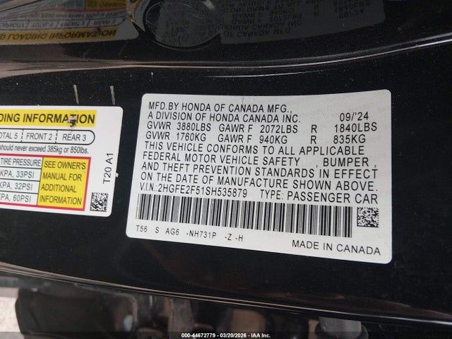 Honda Civic Sport