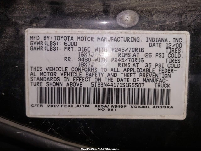 Toyota Tundra Sr5