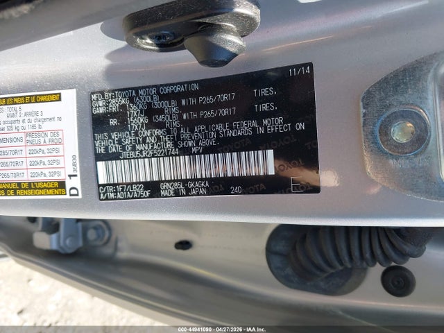 Toyota 4Runner Sr5 Premium