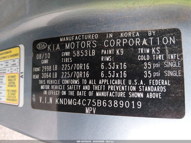 Kia Sedona Lx