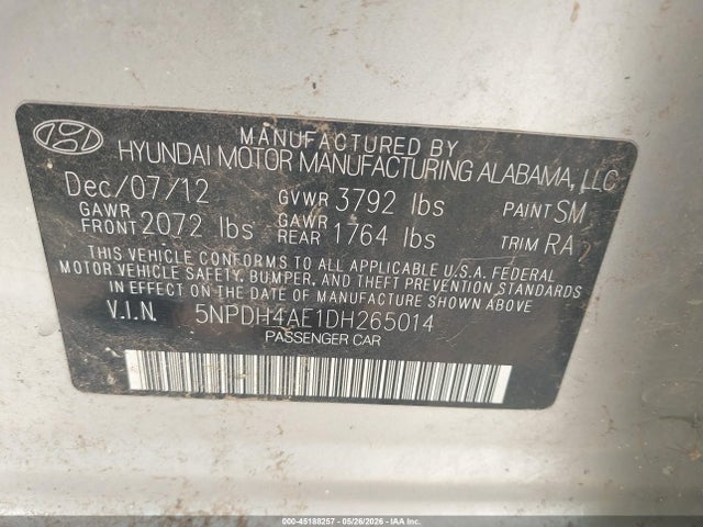 Hyundai ELANTRA Gls