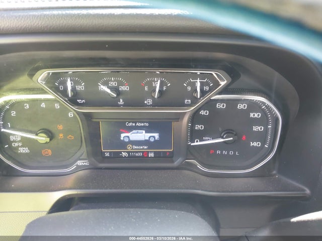 GMC Sierra 1500 4wd  Short Box Elevation