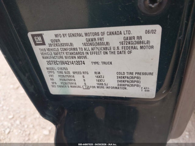 GMC Sierra 1500 Sle