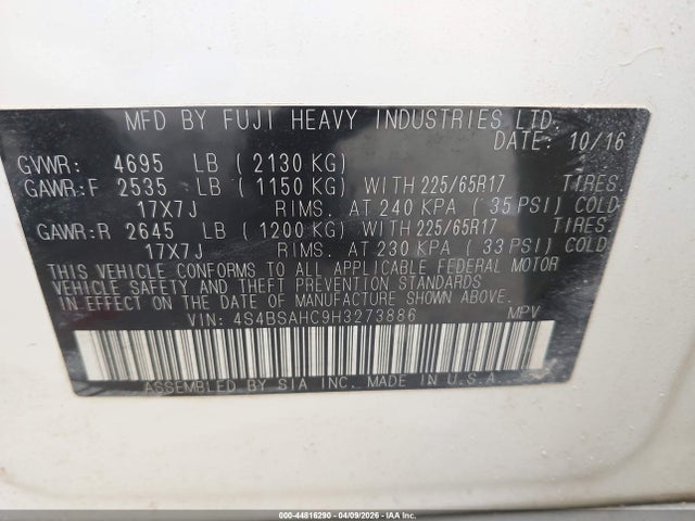Subaru Outback 2.5i Premium