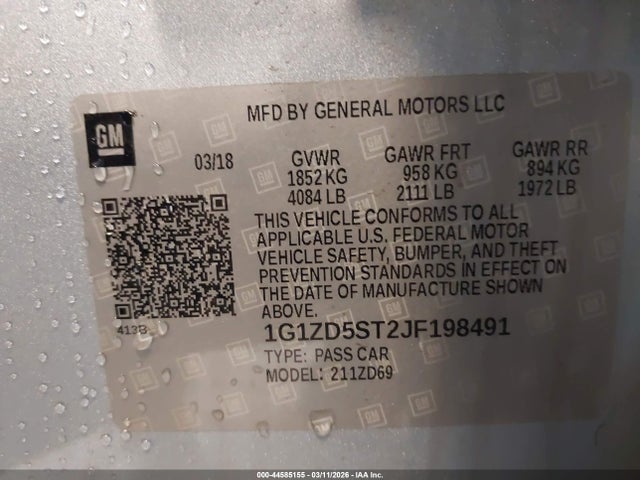 Chevrolet Malibu Lt