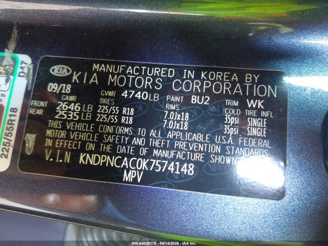 Kia Sportage Ex