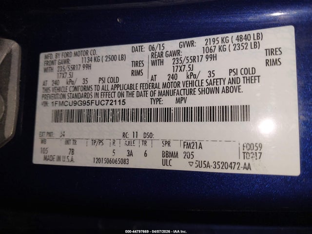 Ford Escape Se