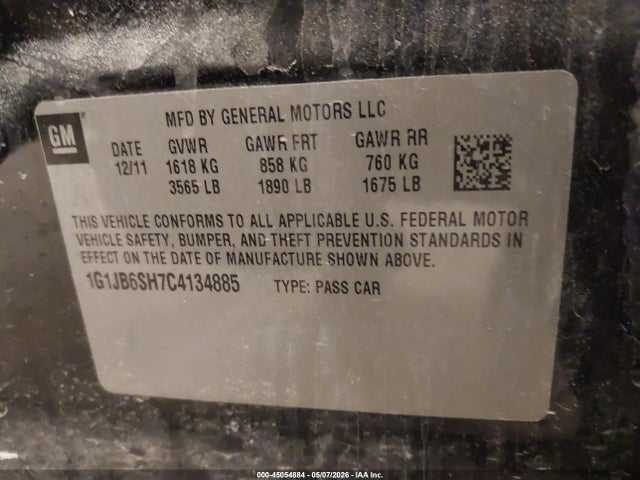 Chevrolet Sonic 1ls