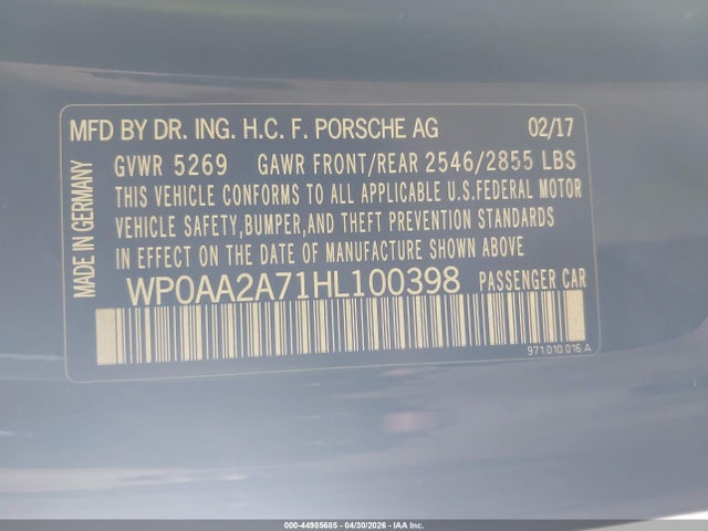 Porsche Panamera 4