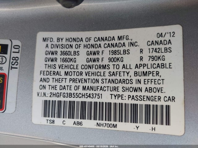 Honda Civic Lx