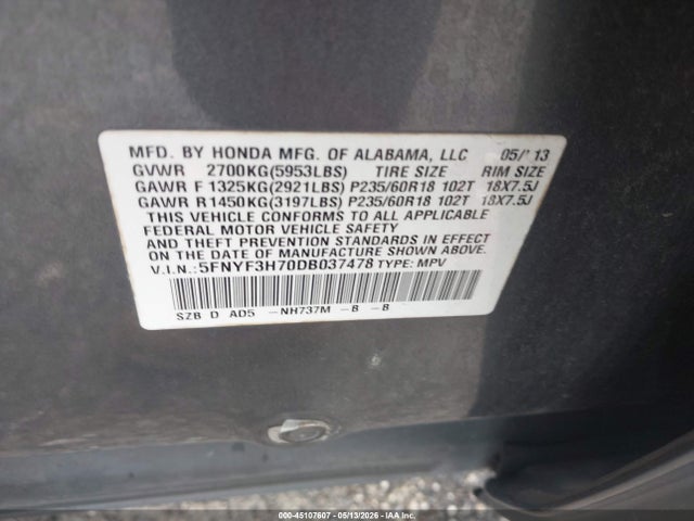 Honda Pilot Ex-l