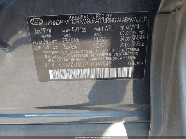 Hyundai SANTA FE 2.4l