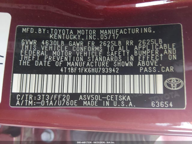 Toyota Camry Se
